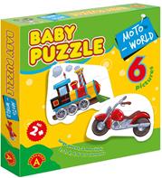 Baby Puslespil - Motorkøretøjer (fra 24 mdr)