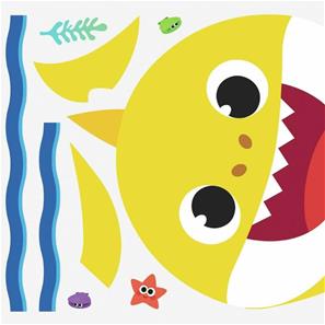 Baby Shark Gigant Wallstickers-4