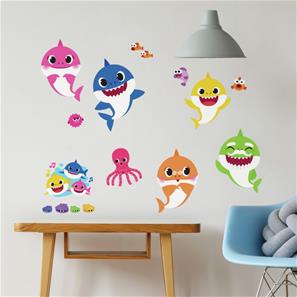 Baby Shark Wallstickers-2