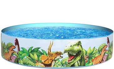 Badebassin ''Dinosaur'' 183x38 (Nyt design!)