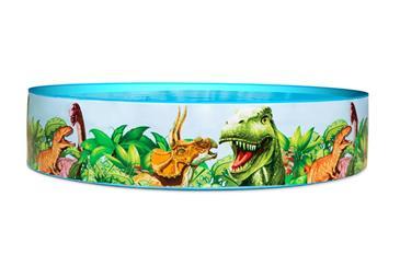 Badebassin ''Dinosaur'' 183x38 (Nyt design!)-4