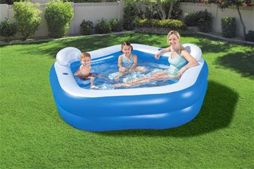 Badebassin Family Pool 213x207x69 cm-6