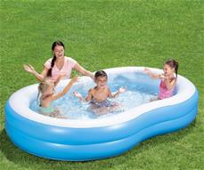 Badebassin Family Pool ''Lagoon'' 262x157x46 cm