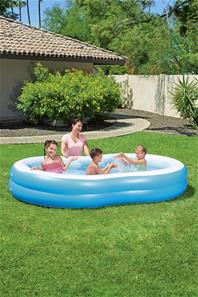 Badebassin Family Pool ''Lagoon'' 262x157x46 cm-4