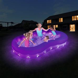 Badebassin LED LYSSHOW 280 x 157 x 46 cm-2