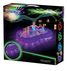 Badebassin LED LYSSHOW 280 x 157 x 46 cm-4