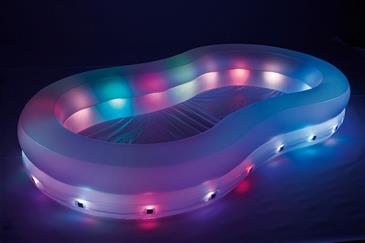 Badebassin LED LYSSHOW 280 x 157 x 46 cm-6