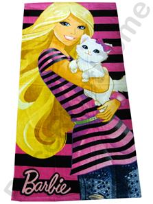 Barbie Badehåndklæde 70 x 140 cm