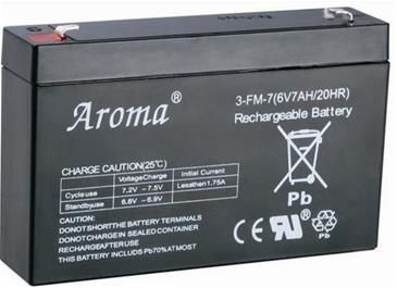 Batteri 6V 7,0AH (3-FM-7)