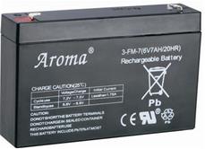 Batteri 6V 7,0AH (3-FM-7) (2 stk.)
