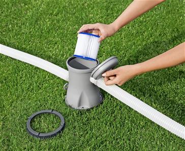 Bestway Filterpatron 1  8x9 cm  2 stk. (Bestway varenr 58093)-3