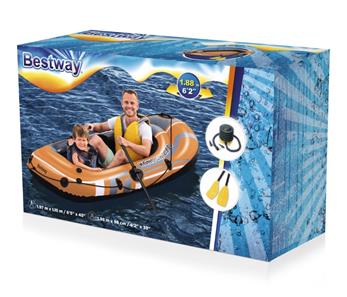 Bestway Hydro Force Kondor 2000 Gummibåd m/årer+pumpe 188 x 98 cm-5