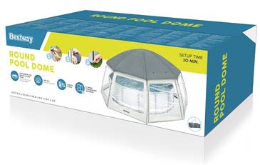 Bestway Pool Dome/Telt 600 x 600 x 295 cm-5