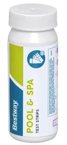 Bestway Pool / Spa teststrimler PH/Klor/Alka (50 stk.)-2