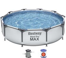 Bestway Steel Pro MAX Frame Pool 305 x 76cm m/filter pumpe