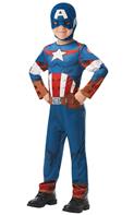 Captain America Classic Avengers børnekostume (3-9 år)