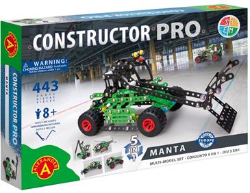 Constructor Pro Manta 5-i-1 Metal Konstruktionsbyggesæt