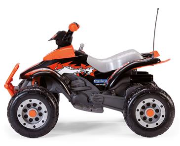 Corral T-Rex ELATV til Børn 12V Sort/Orange-3