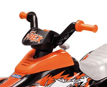 Corral T-Rex ELATV til Børn 12V Sort/Orange-5