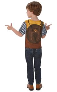 Cowboy T-Shirt udklædningstøj til børn-2