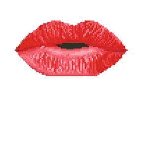 Diamond Dotz 30 x 30 cm - Hot Lips-3