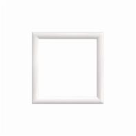 Diamond Dotz Ramme 8 x 8 cm, Hvid