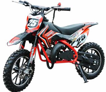 Dirt Bike 49cc Mini Crosser Model 709, Rød