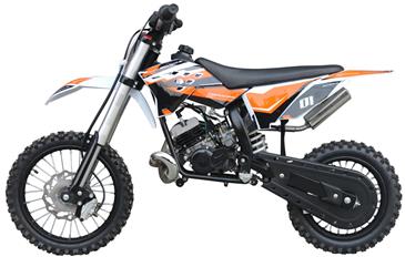 Dirt Bike  50cc 9.0HP Crosser 14''/12''-2