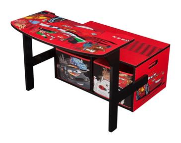 Disney Biler / Cars 3-i-1 bænk / bord / opbevaring-2