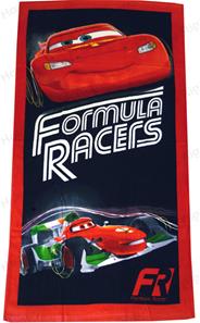 Disney Biler Formula Racerbiler Badehåndklæde 70 x 140 cm