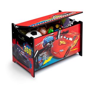 Disney Cars Træ LegetøjsBoks-4