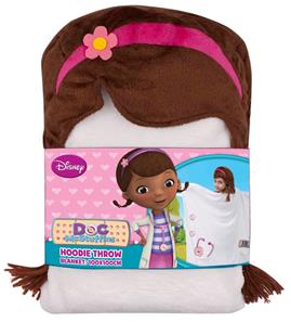 Disney Doktor McStuffins Luksus Poncho med hætte-2