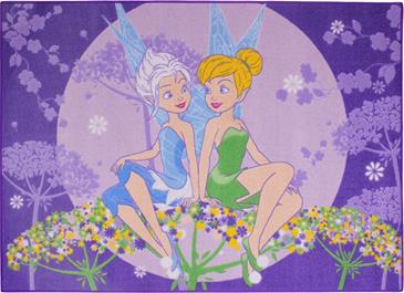 Disney Feer Tæppe Børne Tæppe Design 12 - 95 x 133 cm