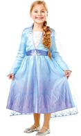 Disney Frost 2 ELSA Kjole Udklædningstøj (3-9 år)