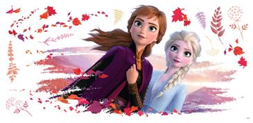 Disney Frost 2 Elsa og Anna Wallstickers-3
