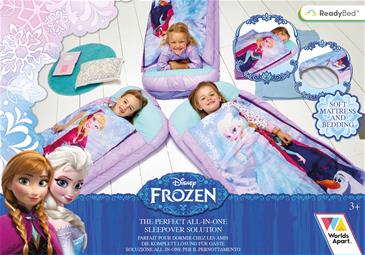 Disney Frost / Frozen Junior ReadyBed Gæsteseng m/Sovepose-7