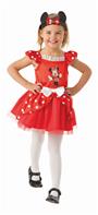 Disney Junior Minnie Mouse Classic Rød Kostume (2-4 år)