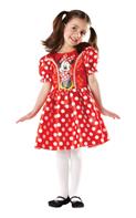 Disney Junior Minnie Mouse Classic Rød Kostume (3-9 år)