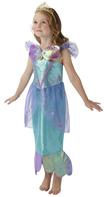 Disney Prinsesse Ariel Deluxe Kjole Udklædningstøj (3-9 år)