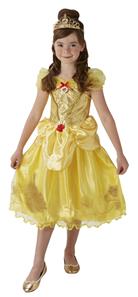 Disney Prinsesse Belle Deluxe Kjole Udklædningstøj (3-9 år)