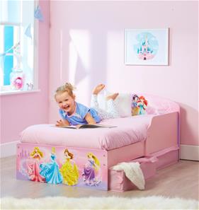 Disney Prinsesse Junior Træ seng m/opbevaring (140cm)-8