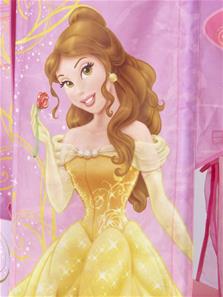 Disney Prinsesse Slot / Himmelseng Junior børneseng (140cm)-3