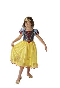 Disney Prinsesse Snehvide Deluxe Kjole Udklædningstøj (3-9 år)-3