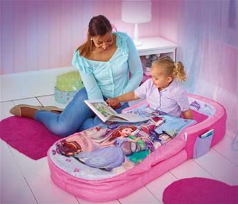 Disney Prinsesse Sofia Min første Gæsteseng / ReadyBed m/Sovepose-2