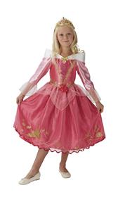 Disney Prinsesse Tornerose Deluxe Kjole Udklædningstøj (3-9 år)-2
