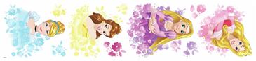 Disney Prinsesse med blomster Wallstickers-3