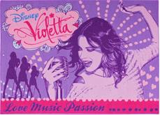 Disney Violetta Tæppe til børn 02 - 95 x 133 cm