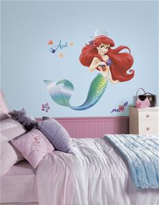 Disney ariel Den lille havfrue Gigant Wallstickers-2