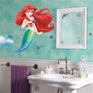 Disney ariel Den lille havfrue Gigant Wallstickers-3