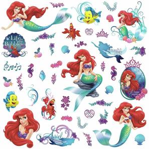 Disney ariel Den lille havfrue Wallstickers-4